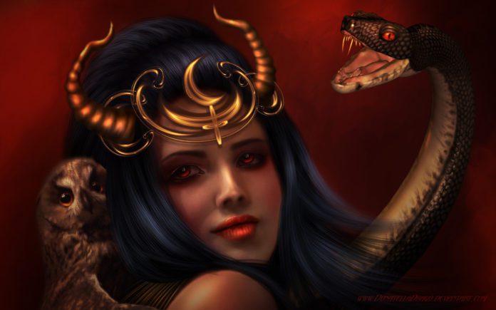 Lilith.The ancient demon of Sumerians