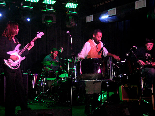 The Jonathan Scales Fourchestra perform at The Emerald Lounge in Asheville